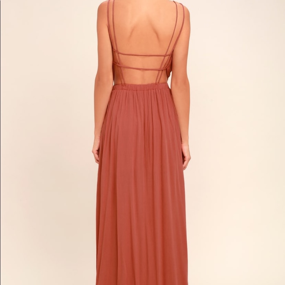 Lulus maxi dress